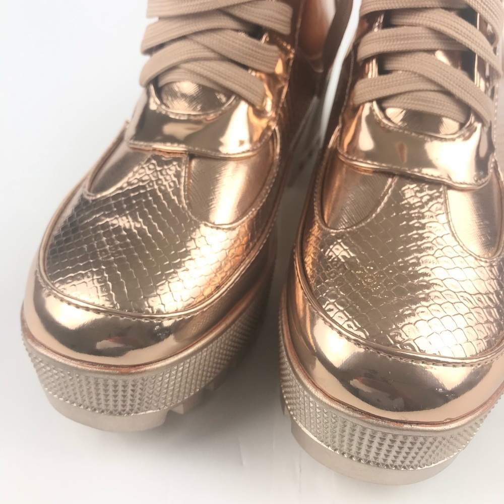 Unilady | Lug Sole Combat Boots - Picture 13 of 17